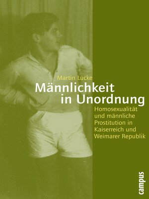 cover image of Männlichkeit in Unordnung